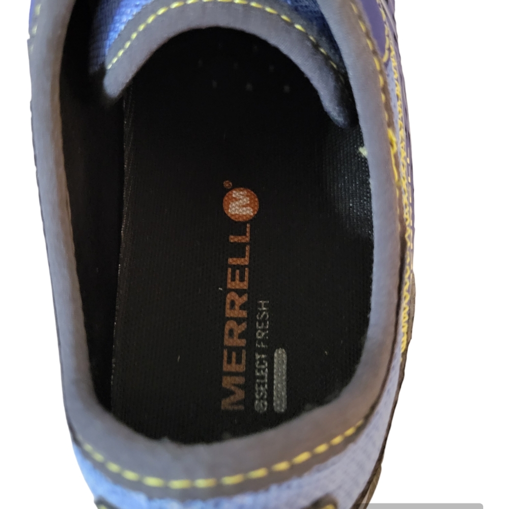 Merrell Capra Purple Hiking Shoes Sz 7 - Picture 8 of 9